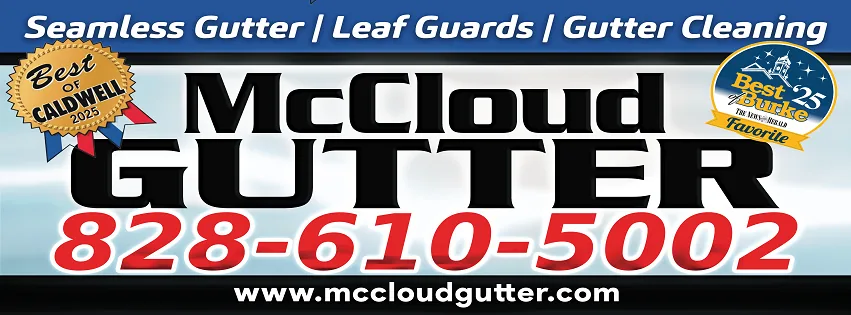 McCloud Gutter - Seamless Gutter, Leaf Guards and Gutter Cleaning