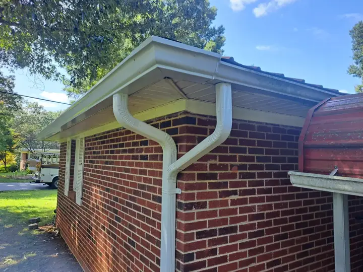 Hickory Custom Downspout Tie-together