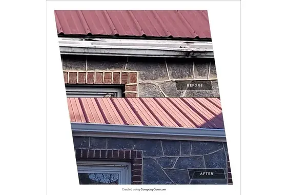 5-inch Gutter Fascia Board Replacement Valdese NC Detail